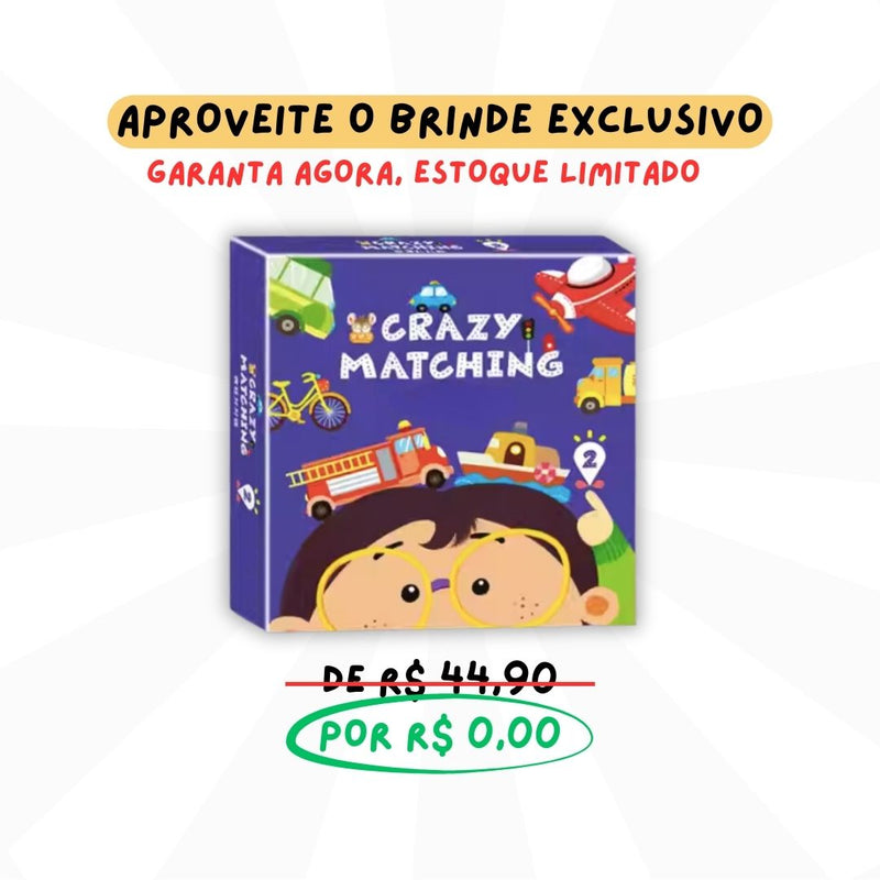 Jogo Padrões e Formas - GANHE BRINDE EXCLUSIVO