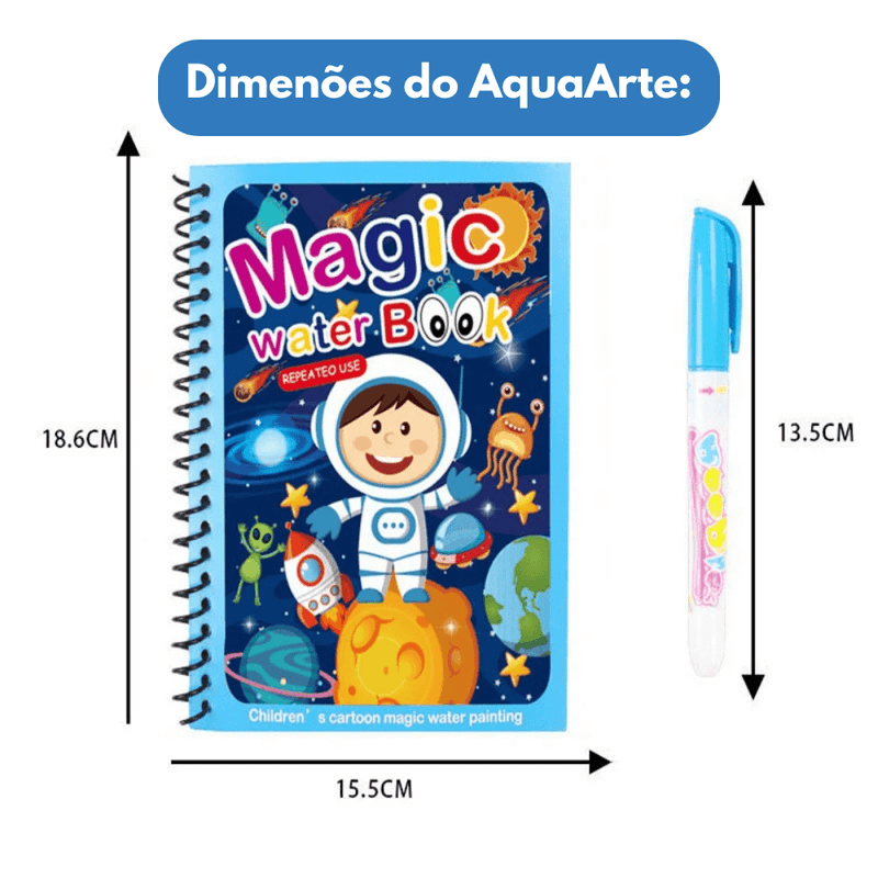 AquaArte - Desperte a magia da pintura apenas com água!