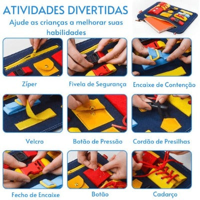 Maletinha de Aprendizagem Montessori