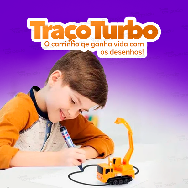 TraçoTurbo - O Carrinho que Ganha Vida com os Desenhos!